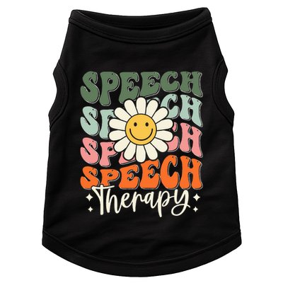 Speech Therapy Retro Speech Language Pathologist  Doggie Tank