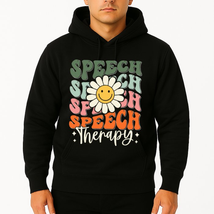 Speech Therapy Retro Speech Language Pathologist  Hoodie