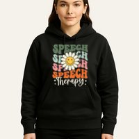 Speech Therapy Retro Speech Language Pathologist  Hoodie