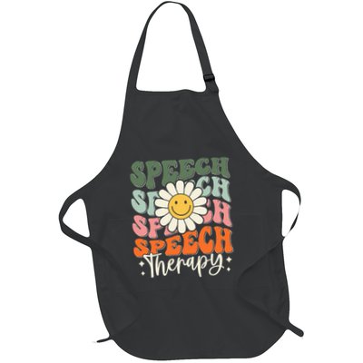 Speech Therapy Retro Speech Language Pathologist  Apron