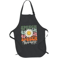 Speech Therapy Retro Speech Language Pathologist  Apron