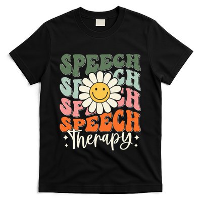 Speech Therapy Retro Speech Language Pathologist  T-Shirt