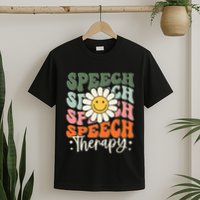 Speech Therapy Retro Speech Language Pathologist  T-Shirt