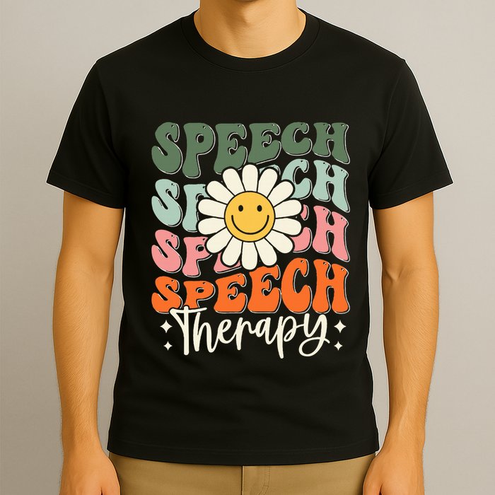 Speech Therapy Retro Speech Language Pathologist  T-Shirt