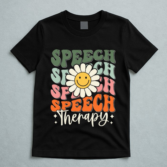 Speech Therapy Retro Speech Language Pathologist  T-Shirt