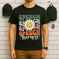 Speech Therapy Retro Speech Language Pathologist  T-Shirt