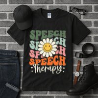 Speech Therapy Retro Speech Language Pathologist  Tall T-Shirt
