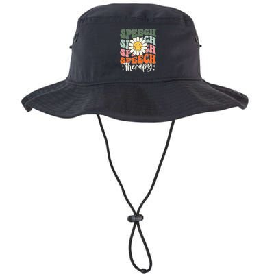 Speech Therapy Retro Speech Language Pathologist  Bucket Hat