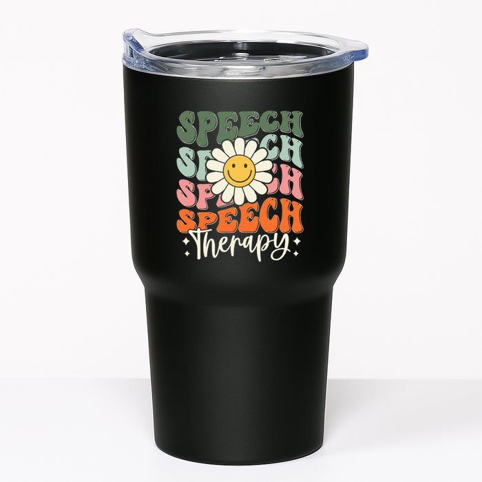 Speech Therapy Retro Speech Language Pathologist  Tumbler