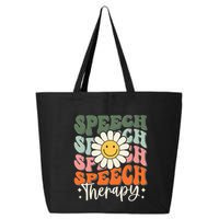 Speech Therapy Retro Speech Language Pathologist  25L Jumbo Tote