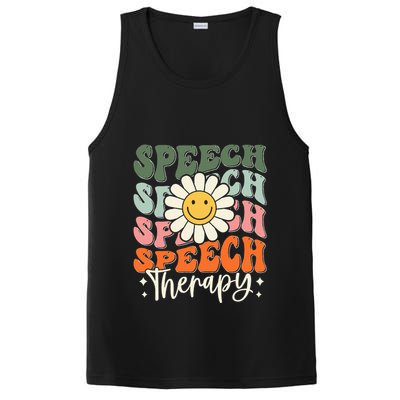 Speech Therapy Retro Speech Language Pathologist  PosiCharge Competitor Tank