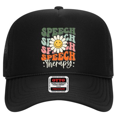Speech Therapy Retro Speech Language Pathologist  Trucker Hat