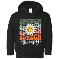 Speech Therapy Retro Speech Language Pathologist  Toddler Hoodie
