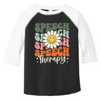 Speech Therapy Retro Speech Language Pathologist  Toddler Fine Jersey T-Shirt