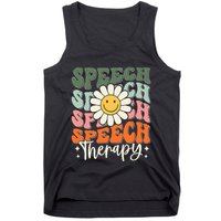 Speech Therapy Retro Speech Language Pathologist  Tank Top