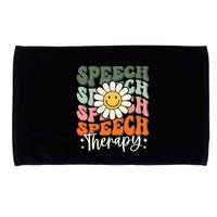Speech Therapy Retro Speech Language Pathologist  Microfiber Hand Towel
