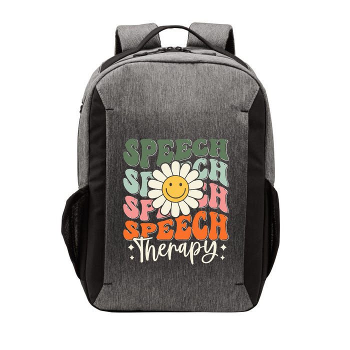 Speech Therapy Retro Speech Language Pathologist  Vector Backpack