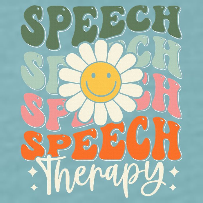 Speech Therapy Retro Speech Language Pathologist  Sueded Cloud Jersey T-Shirt