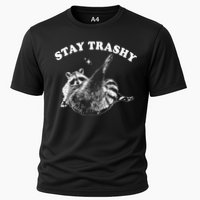 Stay Trashy Raccoon Cooling Performance Crew T-Shirt