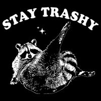 Stay Trashy Raccoon Cooling Performance Crew T-Shirt