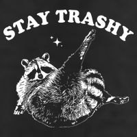 Stay Trashy Raccoon Adult Drive Performance Visor
