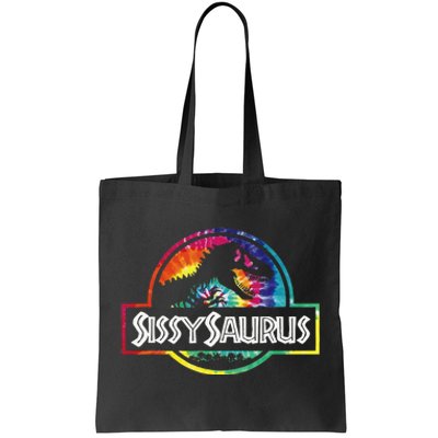 Sissysaurus T Rex Dinosaur Sissy Saurus Family Matching Tote Bag