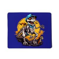 Skeleton T Rex Dinosaur Scary Halloween Costume Gift Mousepad