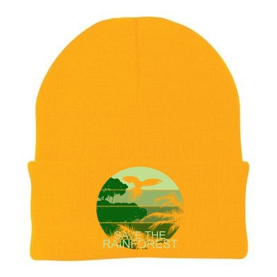 Save The Rainforest Environt Wildlife Conservation Gift Knit Cap Winter Beanie