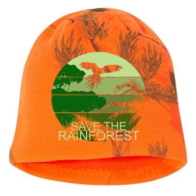 Save The Rainforest Environt Wildlife Conservation Gift Kati - Camo Knit Beanie