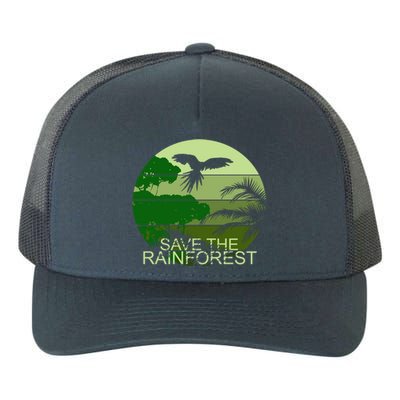 Save The Rainforest Environt Wildlife Conservation Gift Yupoong Adult 5-Panel Trucker Hat