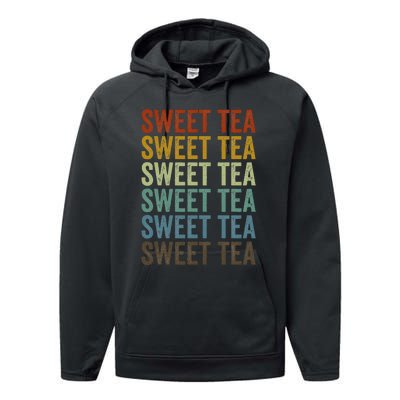 Sweet Tea Retro Performance Fleece Hoodie