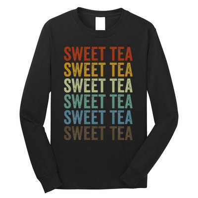 Sweet Tea Retro Long Sleeve Shirt