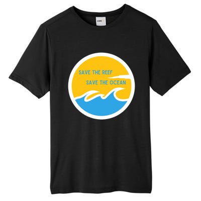 Save The Reef Save The Ocean Coral Gift Tall Fusion ChromaSoft Performance T-Shirt