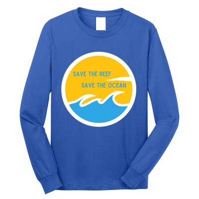 Save The Reef Save The Ocean Coral Gift Long Sleeve Shirt