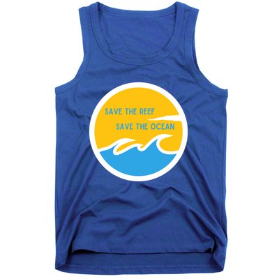 Save The Reef Save The Ocean Coral Gift Tank Top