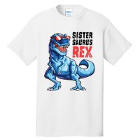 Sistersaurus T Rex Dinosaur Sister Saurus Family Matching Tall T-Shirt