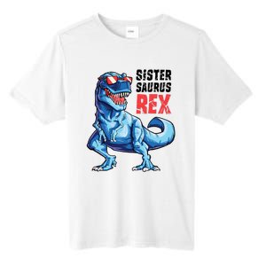 Sistersaurus T Rex Dinosaur Sister Saurus Family Matching Tall Fusion ChromaSoft Performance T-Shirt