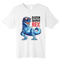 Sistersaurus T Rex Dinosaur Sister Saurus Family Matching Tall Fusion ChromaSoft Performance T-Shirt