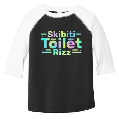 Skibiti Toilet Rizz Funny Meme Humor Sarcasm Brain Rot Toddler Fine Jersey T-Shirt