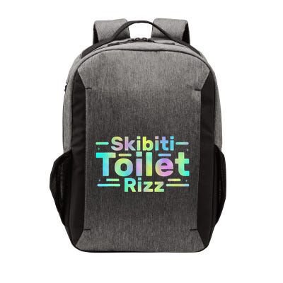 Skibiti Toilet Rizz Funny Meme Humor Sarcasm Brain Rot Vector Backpack