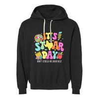 State Testing Retro ItS Staar Day DonT Stress Do Your Best Garment-Dyed Fleece Hoodie