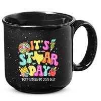 State Testing Retro ItS Staar Day DonT Stress Do Your Best 15oz Campfire Ceramic Mug