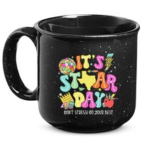 State Testing Retro ItS Staar Day DonT Stress Do Your Best 15oz Campfire Ceramic Mug