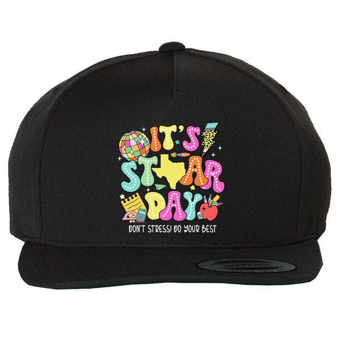 State Testing Retro ItS Staar Day DonT Stress Do Your Best Wool Snapback Cap