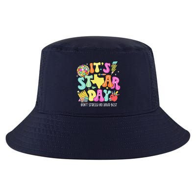 State Testing Retro ItS Staar Day DonT Stress Do Your Best Cool Comfort Performance Bucket Hat