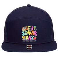 State Testing Retro ItS Staar Day DonT Stress Do Your Best 7 Panel Mesh Trucker Snapback Hat