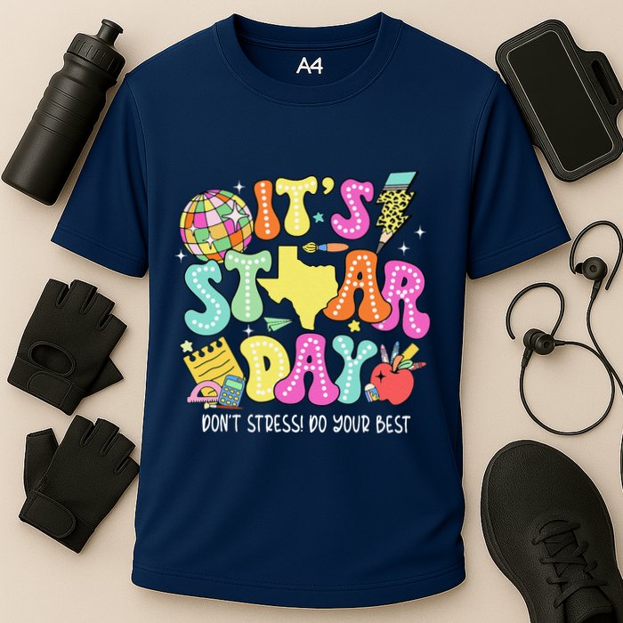 State Testing Retro ItS Staar Day DonT Stress Do Your Best Performance Shirt