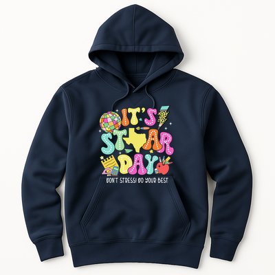 State Testing Retro ItS Staar Day DonT Stress Do Your Best Hoodie