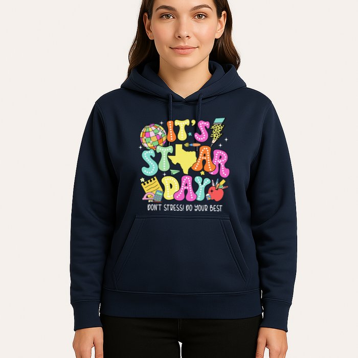 State Testing Retro ItS Staar Day DonT Stress Do Your Best Hoodie