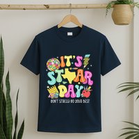 State Testing Retro ItS Staar Day DonT Stress Do Your Best T-Shirt